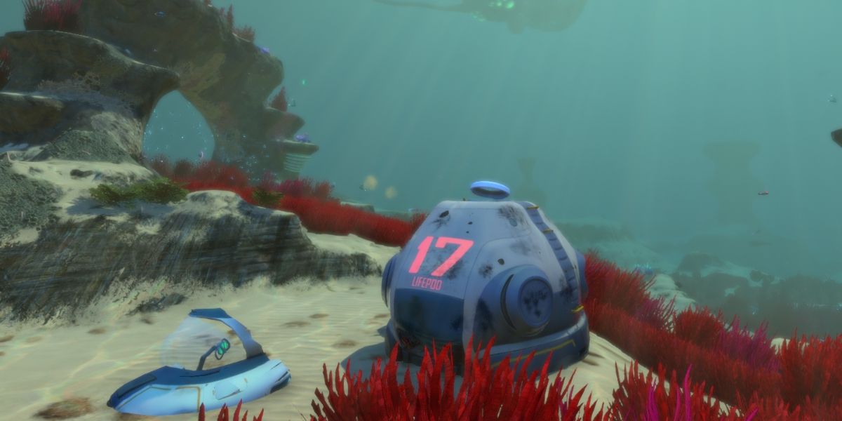 Subnautica Every Life Pod Location Game Rant EnD Gaming