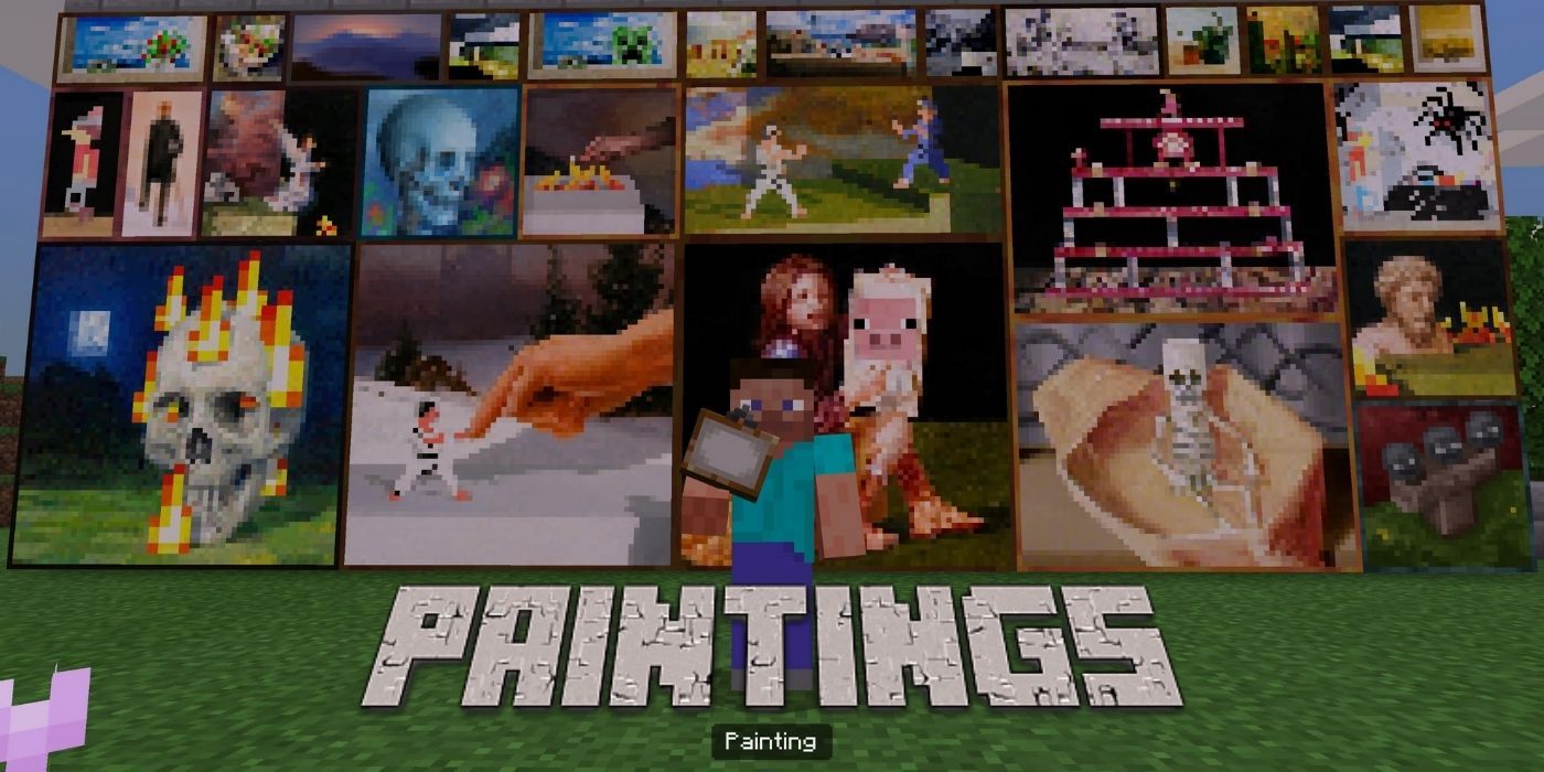 Minecraft How To Craft Paintings Game Rant Neotizen News