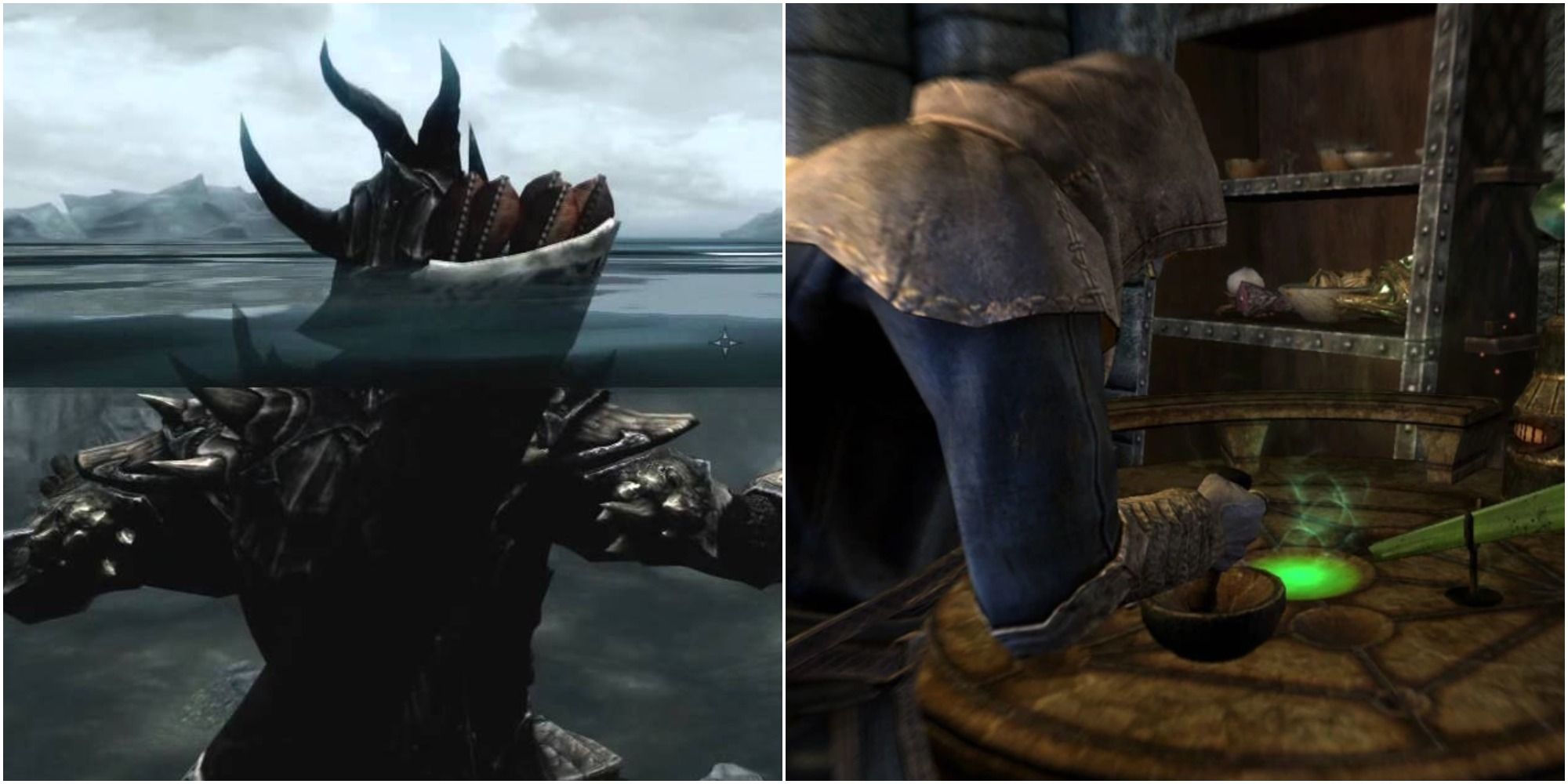 Skyrim How To Make A Potion Of Waterbreathing Game Rant