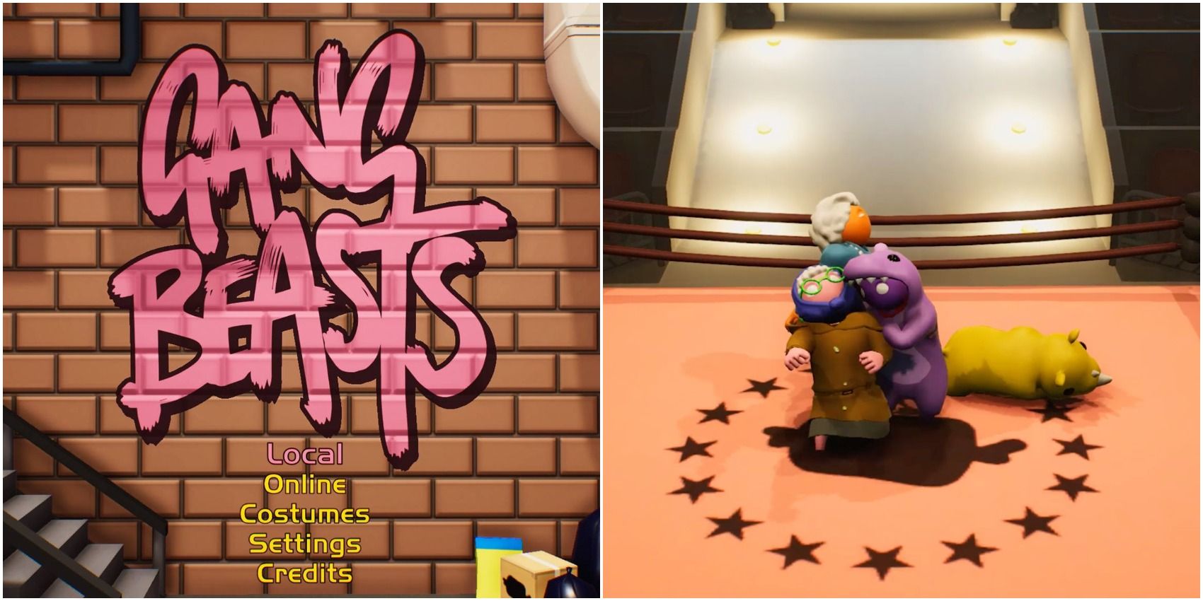 Gang Beasts Cómo hacer un lobby privado Juego