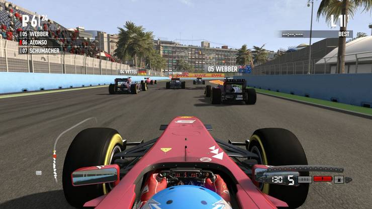 F1 2011 Review Game Rant