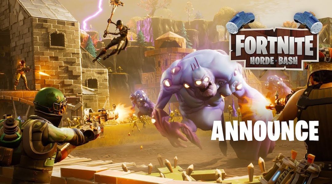 Fortnite How To Play Horde Bash Fortnite Horde Bash Update Adds New Game Mode Quests And Loot