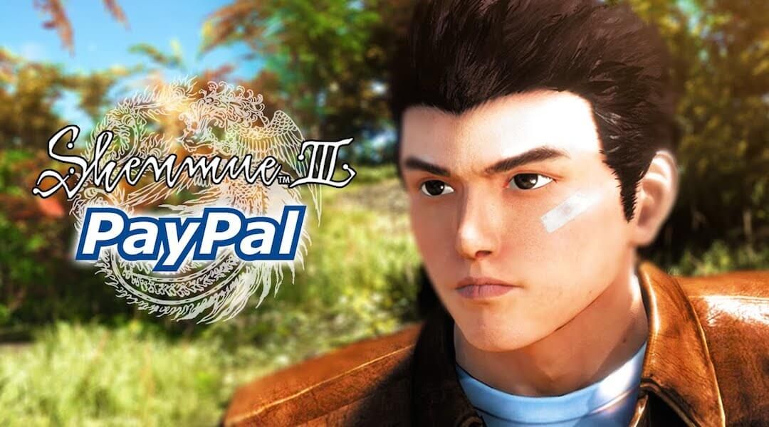 shenmue 3 paypal
