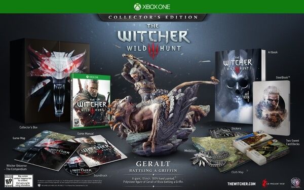 'the Witcher 3': Gameplay Teaser, Xb1 Collector's Edition, & Card Mini 