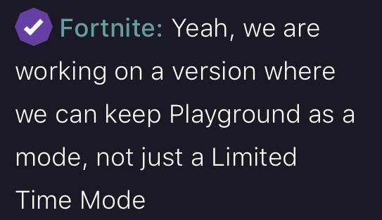 Fortnite Wants To Make Playground Mode Permanent Game Rant Fortnite Make Playground Permanent Fortnite Make Playground Permanent Fortnite Wants To Make Playground Mode Permanent Game Rant