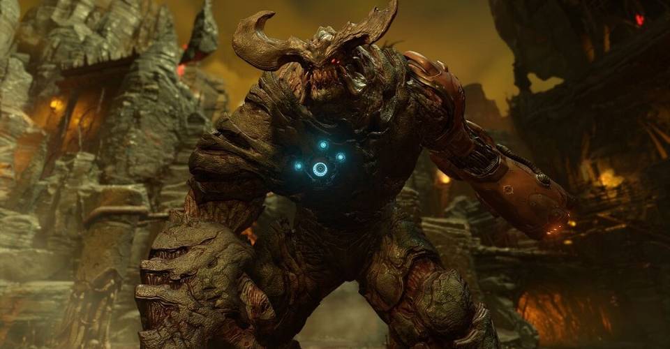 doom guide how to beat the cyberdemon boss fight game rant