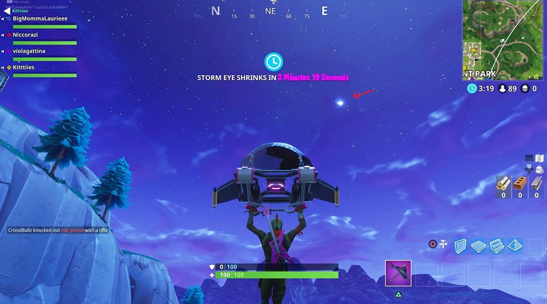 How To Play Fortnite Asteroid Game On Pc Fortnite Theory Claims A Meteorite Crash Is Coming Game Rant