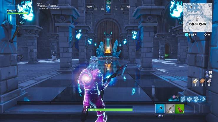 Fortnite S Polar Peak Is Revealing A Throne Game Rant