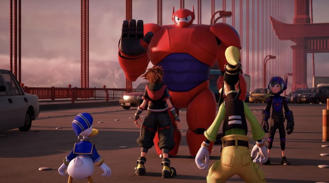 New Kingdom Hearts 3 Trailer Features Big Hero 6 | Game Rant