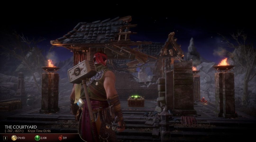 Mortal Kombat 11 Krypt Map Shows Where to Find All Fire Chests and