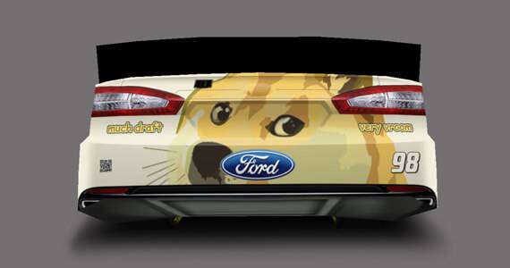 Doge Coin Nascar / Josh Wise Driver Of The Dogecoin ...