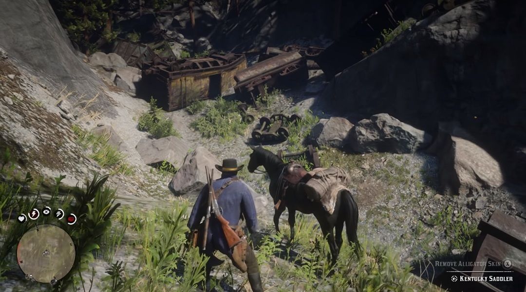 Red Dead Redemption 2: Where to Find the Derailed Train Treasure